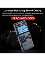 8 GB oplaadbare LCD Digitale Audio Geluid Dictafoon met Voice Recorder
