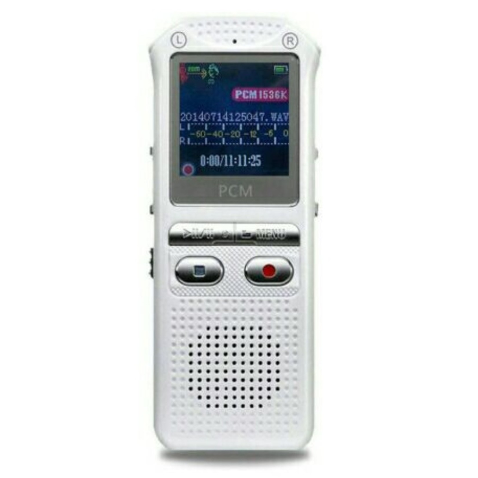 audiorecorder 60m, spraakrecorder 16GB, tijdstempel + spraakgestuurd + wachtwoord digitale recorder