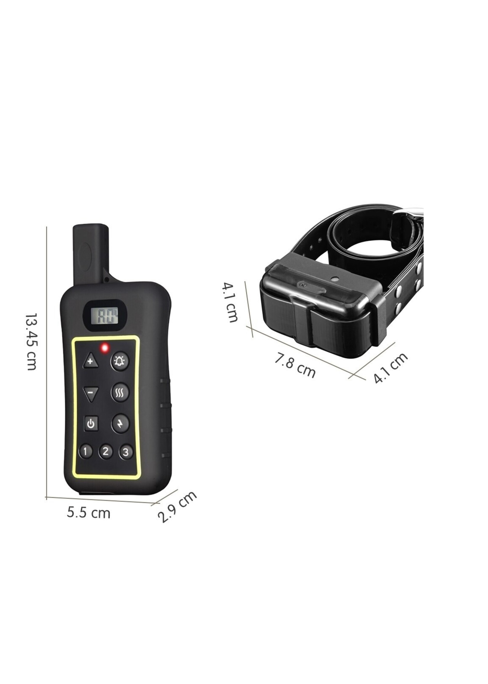 Trainingsband - Oplaadbare - Waterdicht met Trainingsmodi Pieptoon, Trilling, Schok - 500m Afstandsbereik