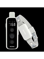 PATPET Blafhalsband voor hondentraining met afstandsbediening - Bereik 250 m - Geluid, trillingen en schokken