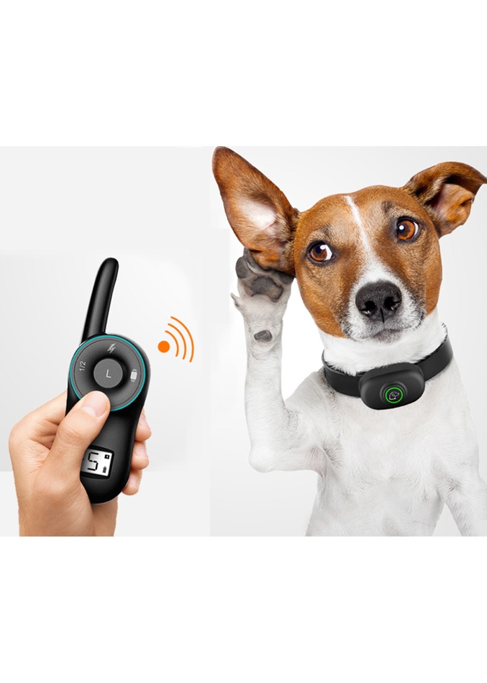 Trainingshalsband - trainingsband voor u hond met afstandsbediening - Waterdicht - Oplaadbaar –DOG300 - Voor 1 hond