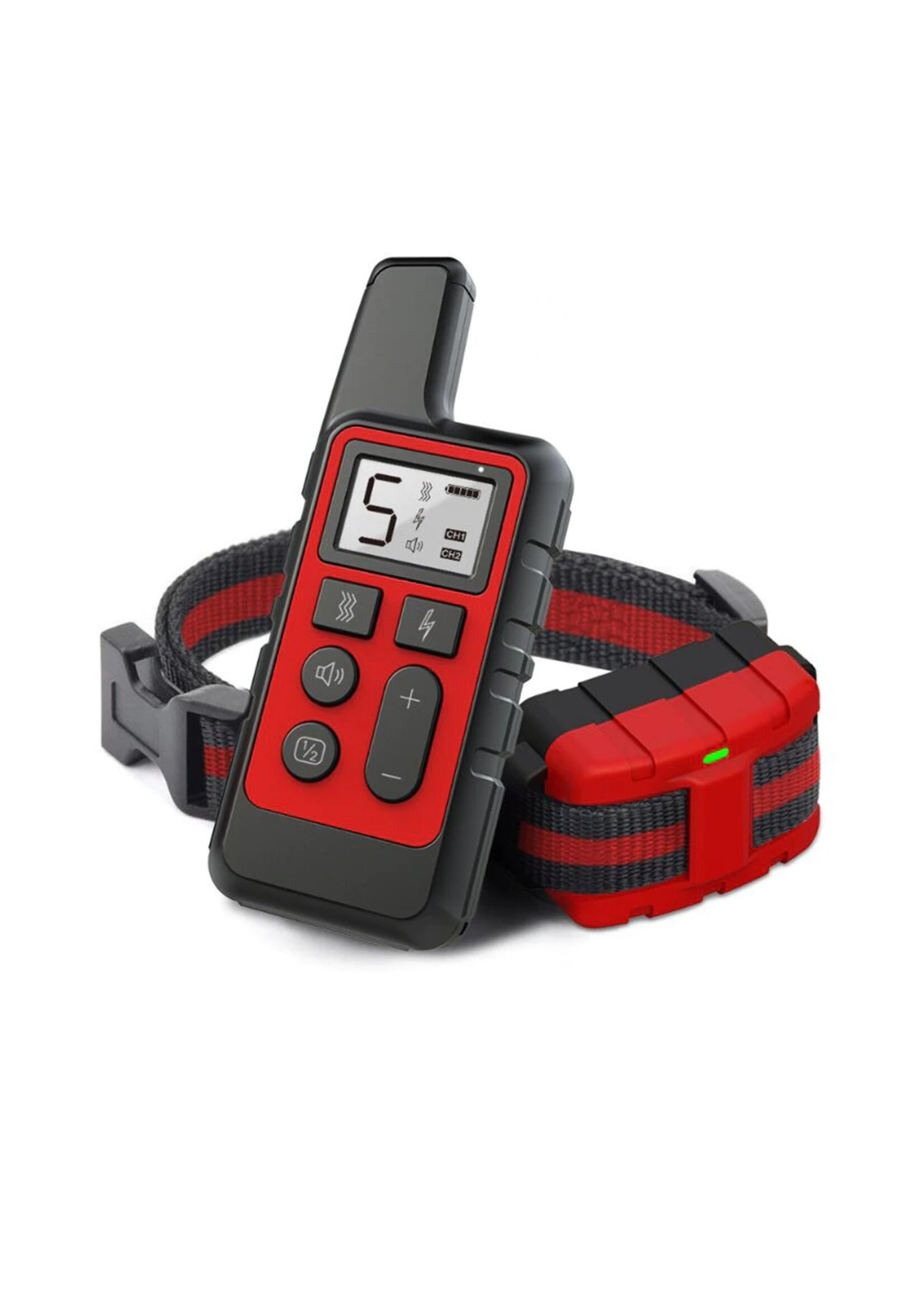 Honden trainingshalsband - Huisdier – Waterdicht - Oplaadbaar - Schokgeluid - Trillingen Antischors 250m Afstandsbediening voor meerdere maten honden