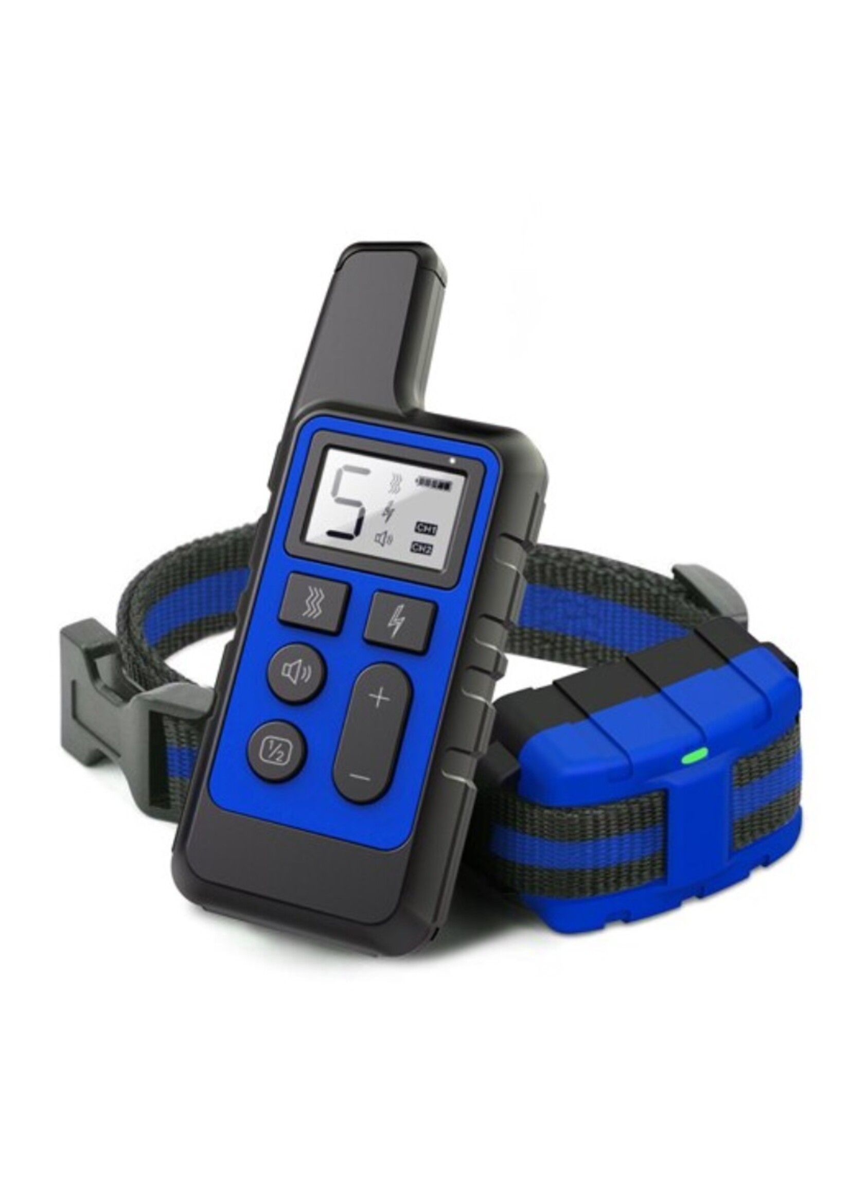 Honden trainingshalsband - Huisdier – Waterdicht - Oplaadbaar - Schokgeluid - Trillingen Antischors 250m Afstandsbediening voor meerdere maten honden