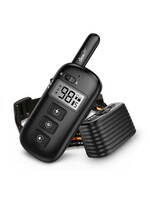 Anti-blaf Oplaadbare elektrische halsband - Op afstand bedienbare halsband voor hondentraining - 300M Waterdichte halsband voor honden met afstandsbediening voor 1 hond