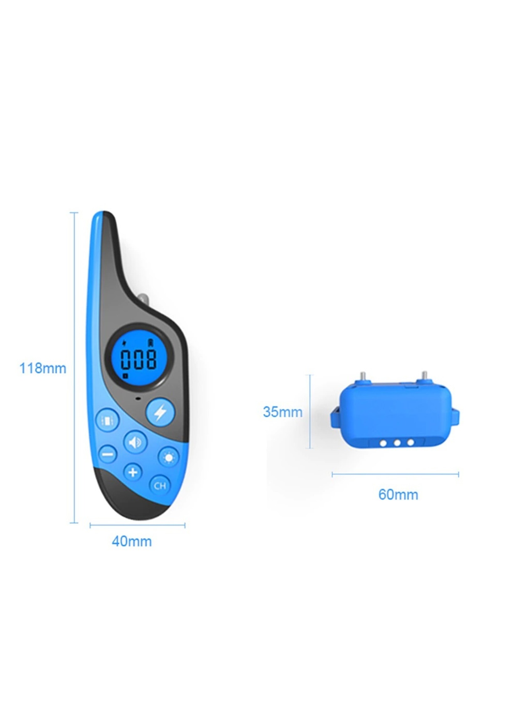 Doggy Training 300 M Pet Geluid, trilling en schok modus - Elektronisch - Stop Honden Blaffen Waterdichte en Oplaadbare Trainingsapparatuur