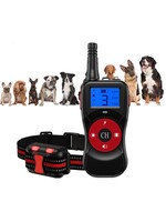 Trainingshalsband - 300M Hondentrainingshalsband - Waterdichte USB Oplaadbare bediening