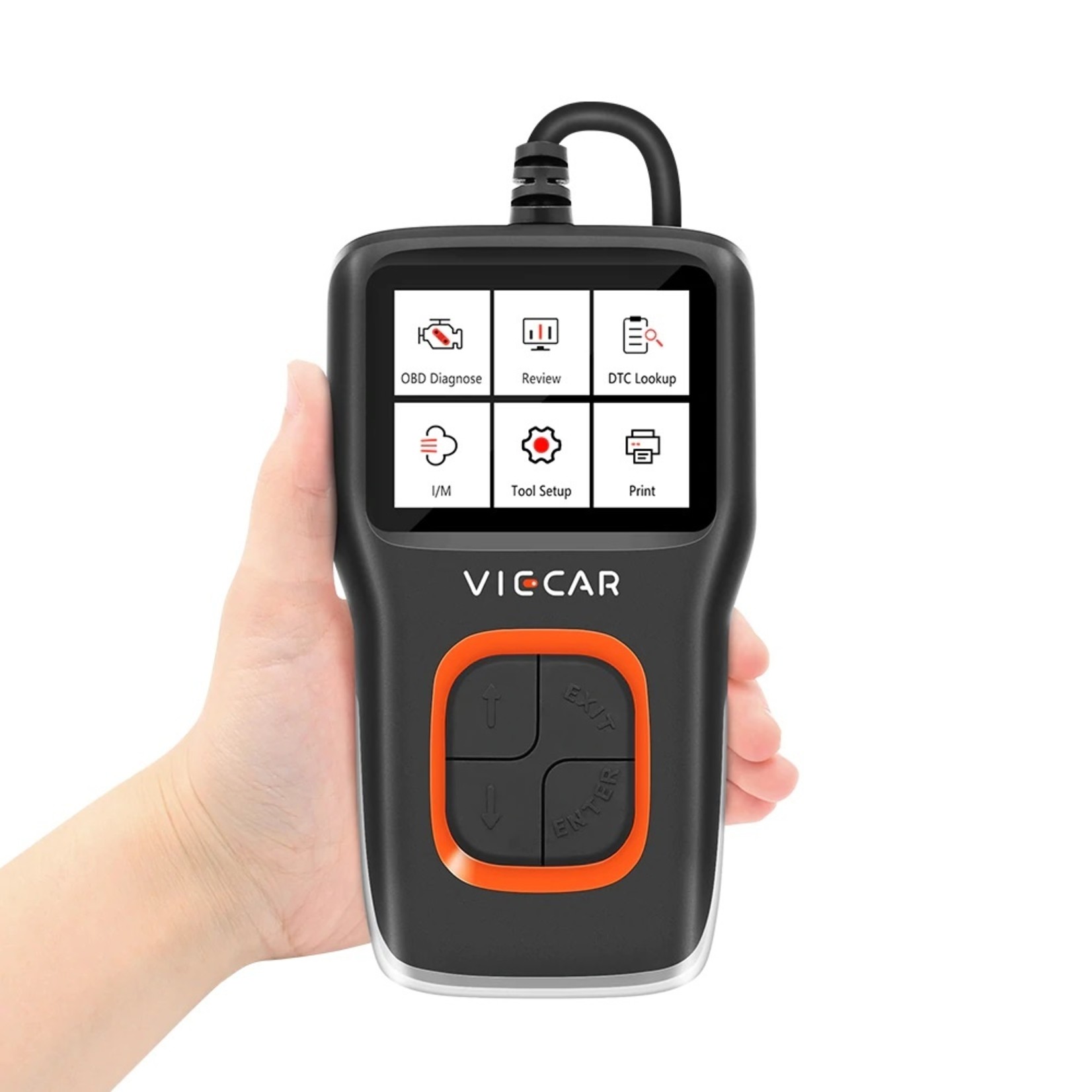 Viecar Viecar VP101 Code Reader Lezen / Reset OBD2 Auto Diagnostische Automotive I / M DTC OBDII / EOBD OBD 2 Scanner auto Tool PK CR5001 AS500