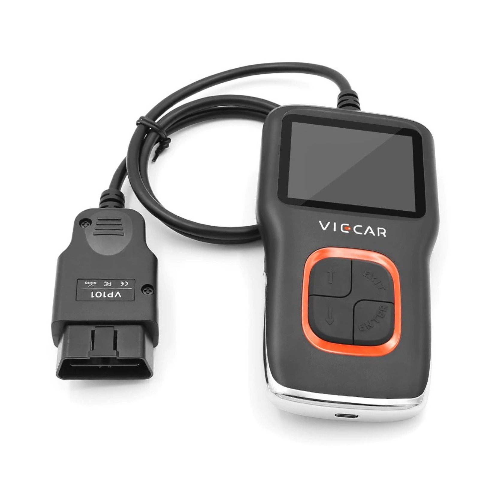 Viecar VP101 Code Reader Lezen / Reset OBD2 Auto Diagnostische Automotive I / M DTC OBDII / EOBD OBD 2 Scanner auto Tool PK CR5001 AS500