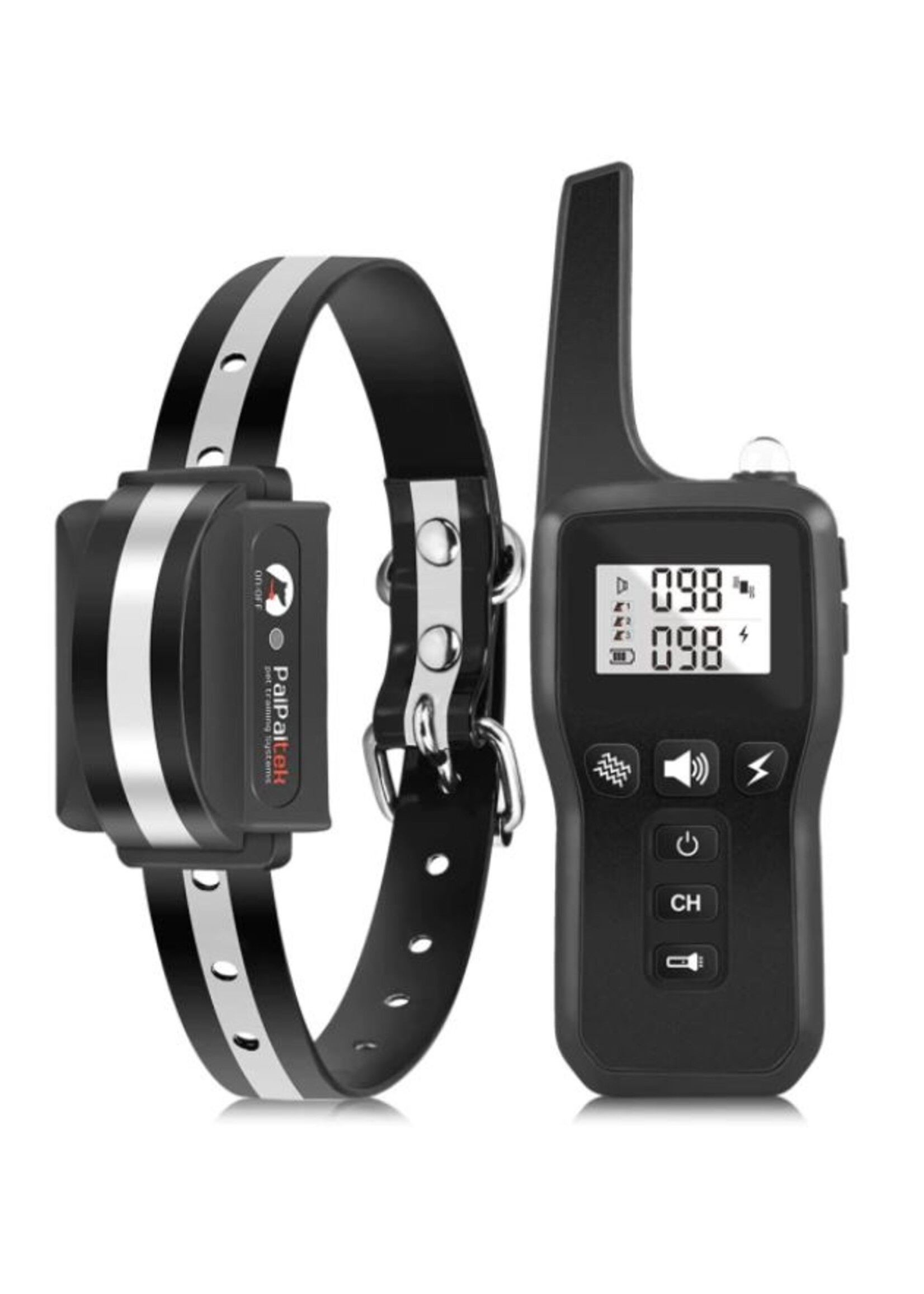 PD529 Elektrische hondentraining halsband 500m - huisdier afstandsbediening - anti blafschok voor hond - 3 modus met oplaadbare waterdichte ontvanger