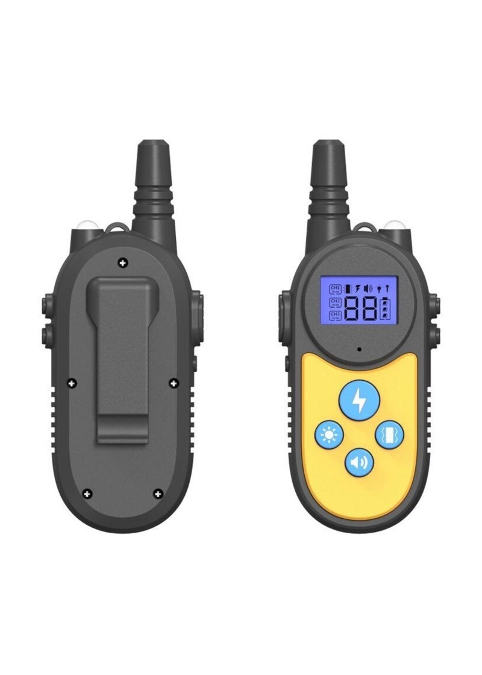 Waterdichte walkietalkie honden halsband - Antiblaf apparaat - opleiden Behendigheidshond Trainingsmateriaal Elektrische halsband