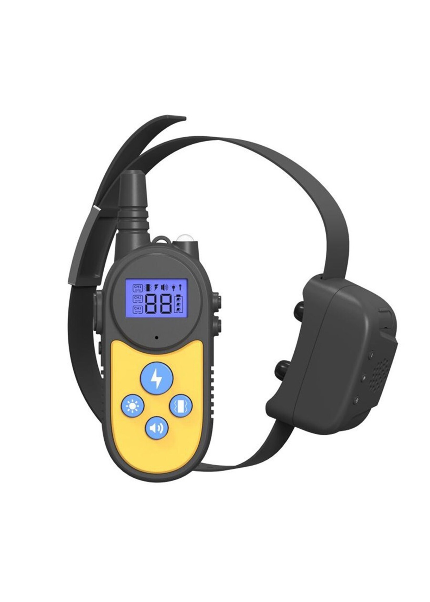 Waterdichte walkietalkie honden halsband - Antiblaf apparaat - opleiden Behendigheidshond Trainingsmateriaal Elektrische halsband