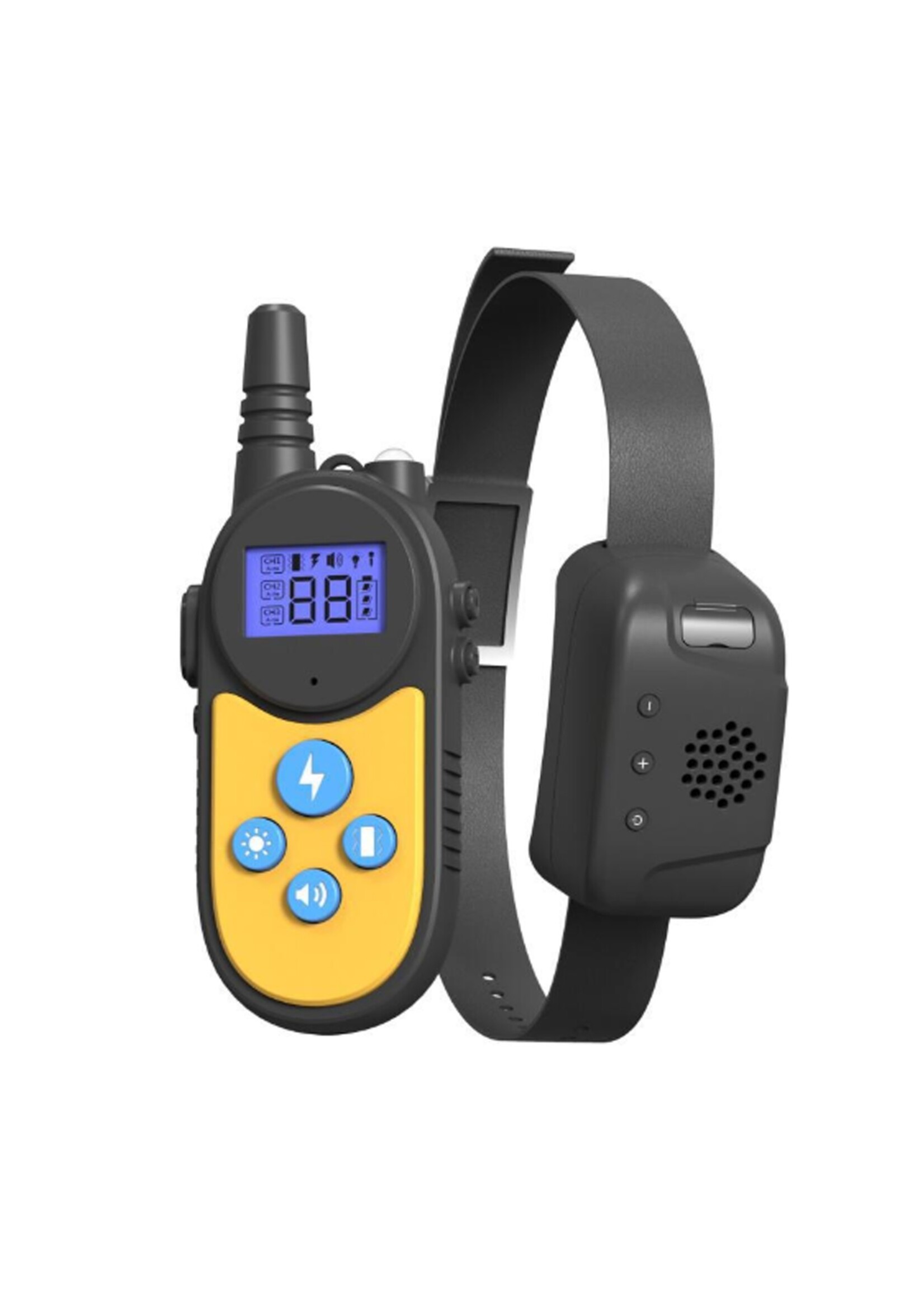 Waterdichte walkietalkie honden halsband - Antiblaf apparaat - opleiden Behendigheidshond Trainingsmateriaal Elektrische halsband