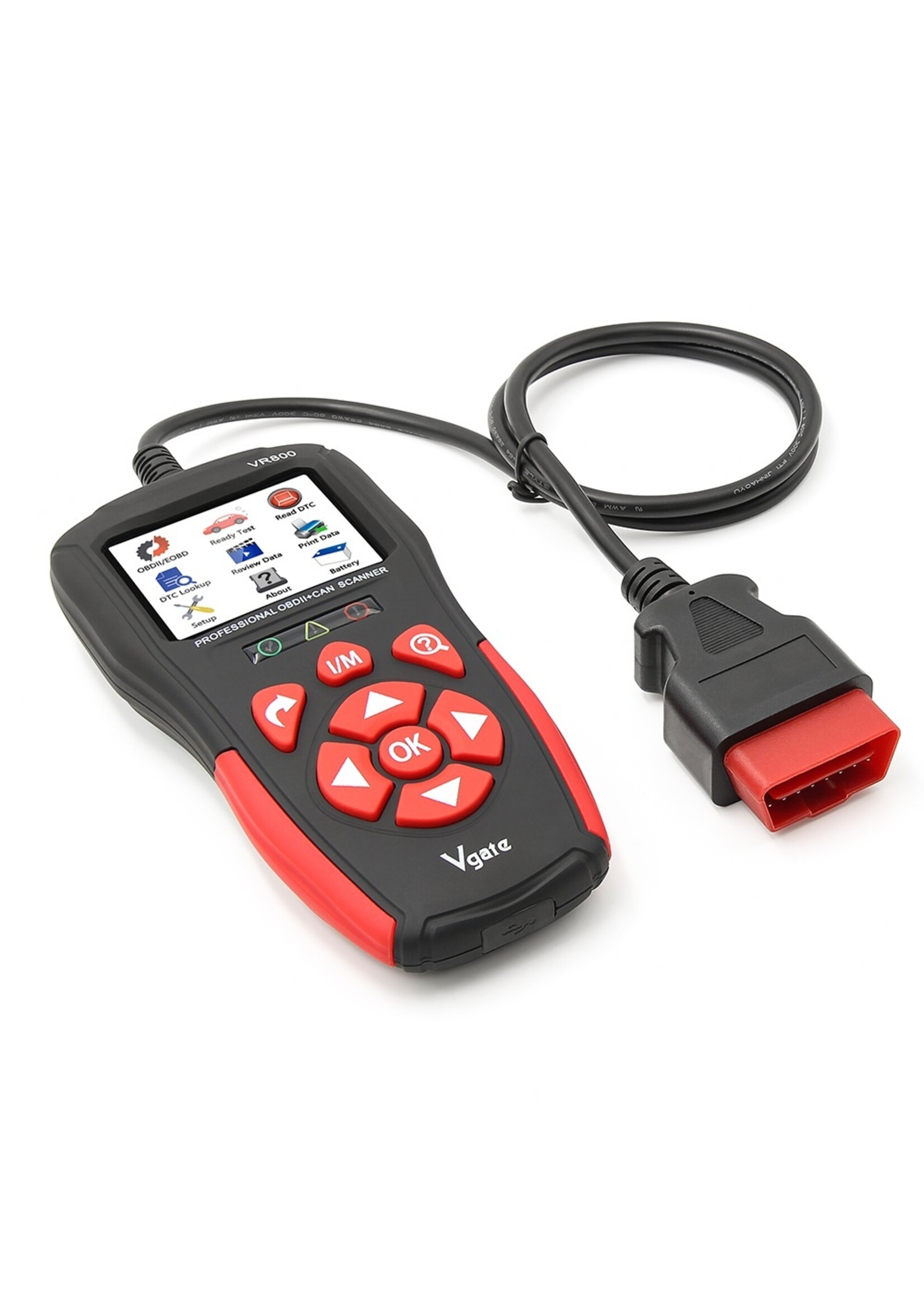 Vgate Vgate VR800 Code Reader OBD2 Scanner Auto Scan Gereedschap Automotive OBD 2 Diagnostisch Auto OBD Tool
