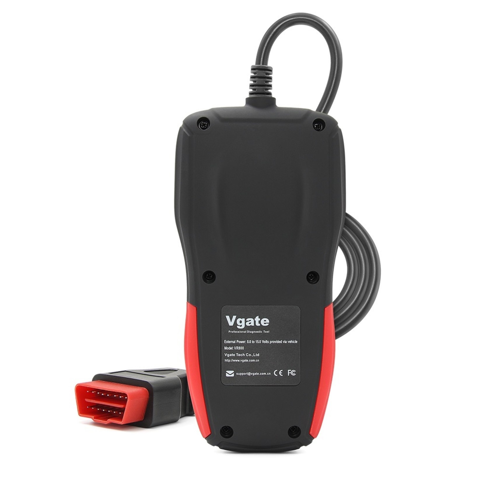 Vgate Vgate VR800 Code Reader OBD2 Scanner Auto Scan Gereedschap Automotive OBD 2 Diagnostisch Auto OBD Tool met Russische PK