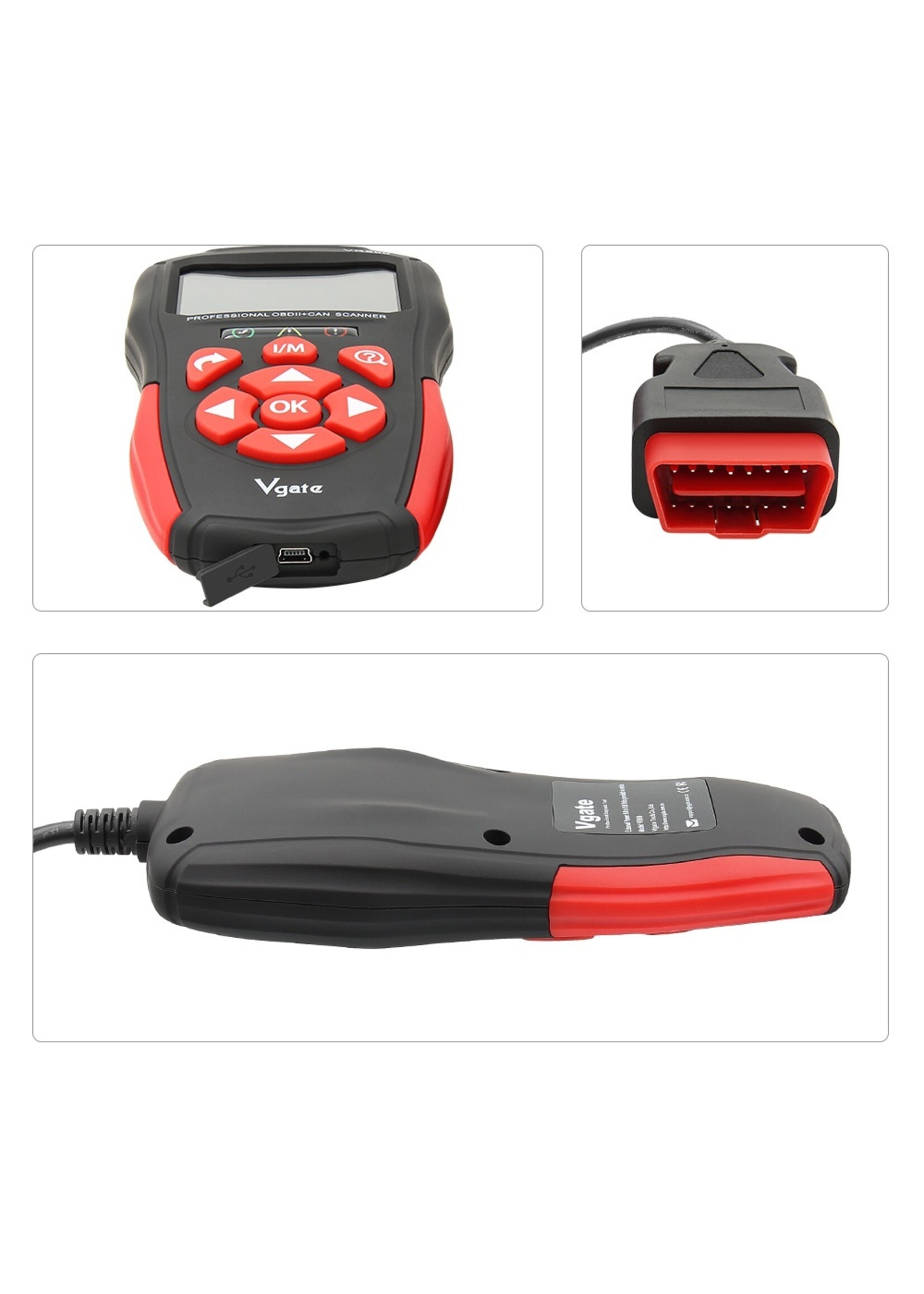 Vgate Vgate VR800 Code Reader OBD2 Scanner Auto Scan Gereedschap Automotive OBD 2 Diagnostisch Auto OBD Tool
