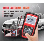 Autel Autel AutoLink AL539 OBDII KAN Scan Tool Elektrische Test Tool Code Reader Auto Detector OBD 2 Diagnostische Scanner