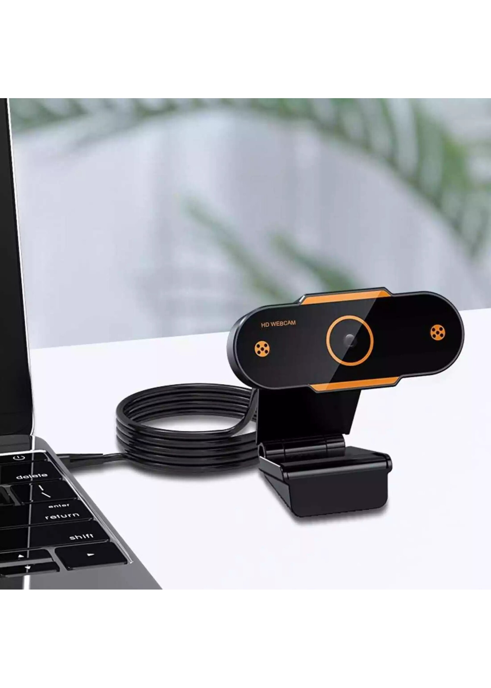 Autofocus 1944P HD Webcam - webcamera met microfoon slimme webcams voor live-uitzending Videobellen Thuisconferentiewerk