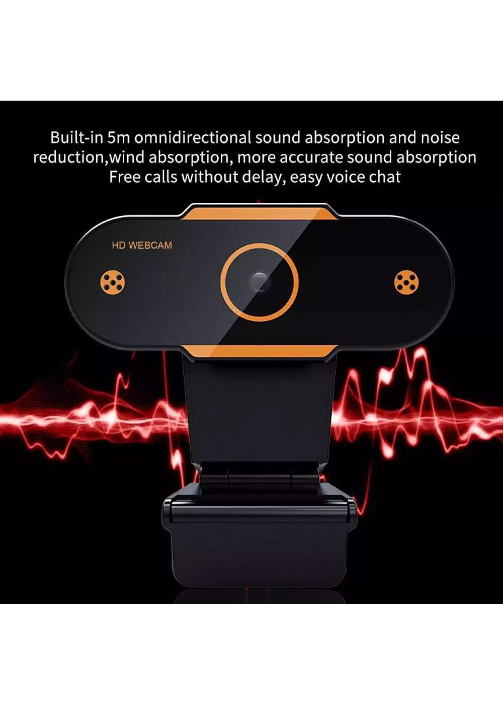 Autofocus 1944P HD Webcam - webcamera met microfoon slimme webcams voor live-uitzending Videobellen Thuisconferentiewerk