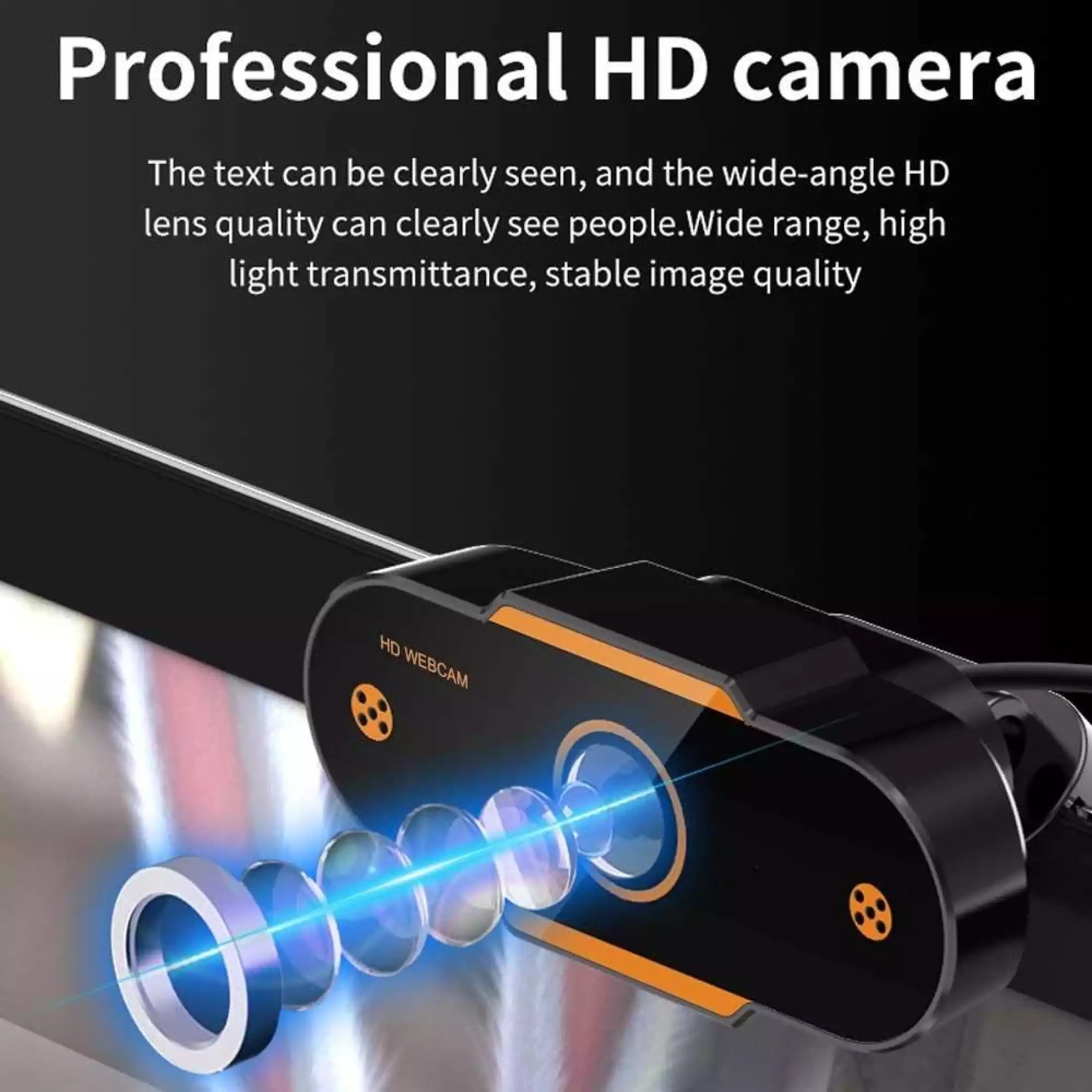 Autofocus 1944P HD Webcam - webcamera met microfoon slimme webcams voor live-uitzending Videobellen Thuisconferentiewerk