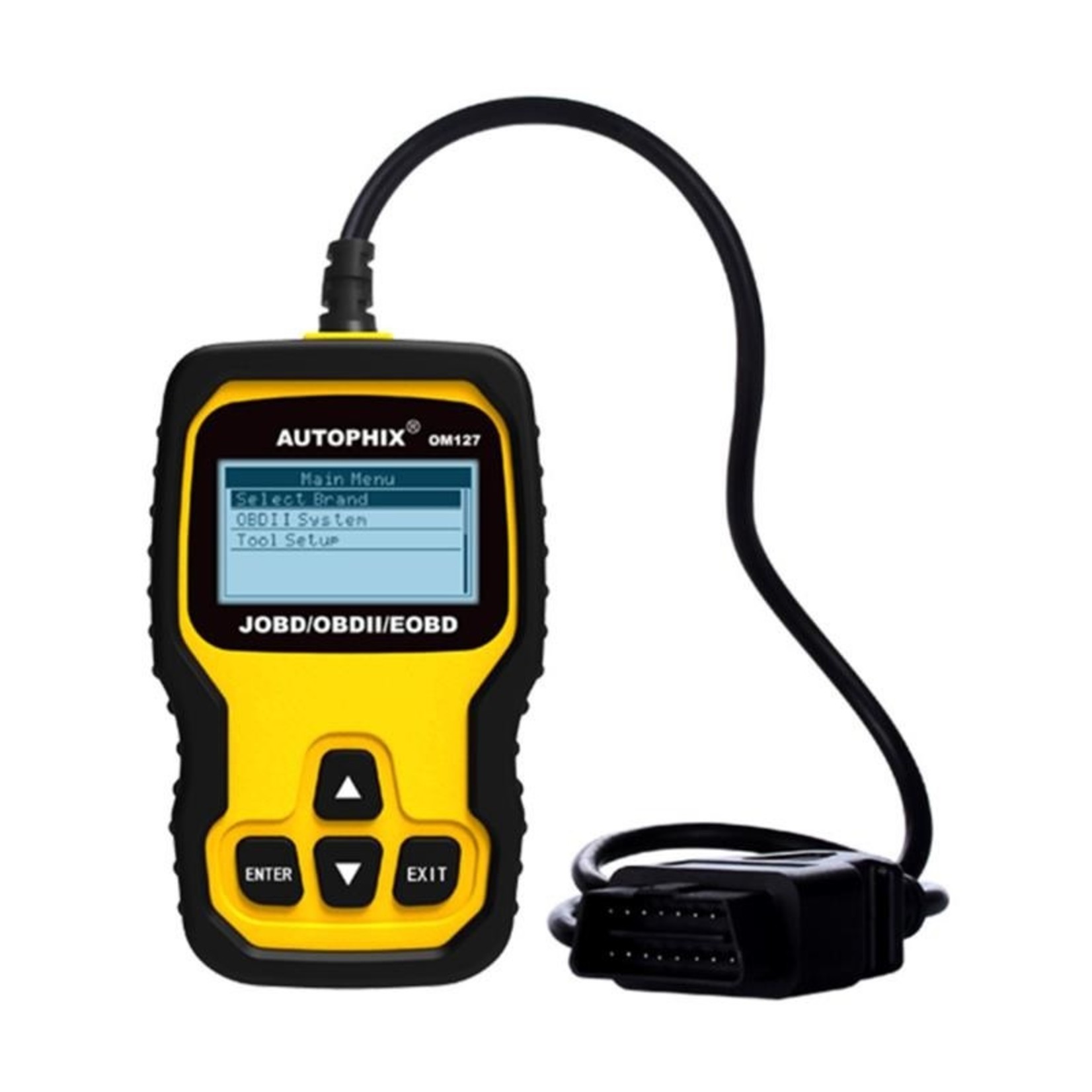 Autophix Autophix Om127 OBD2 Scanner Diagnostisch Tool Motor van de auto Foutcodelezer O2 Sensor EVAP-systeemtest