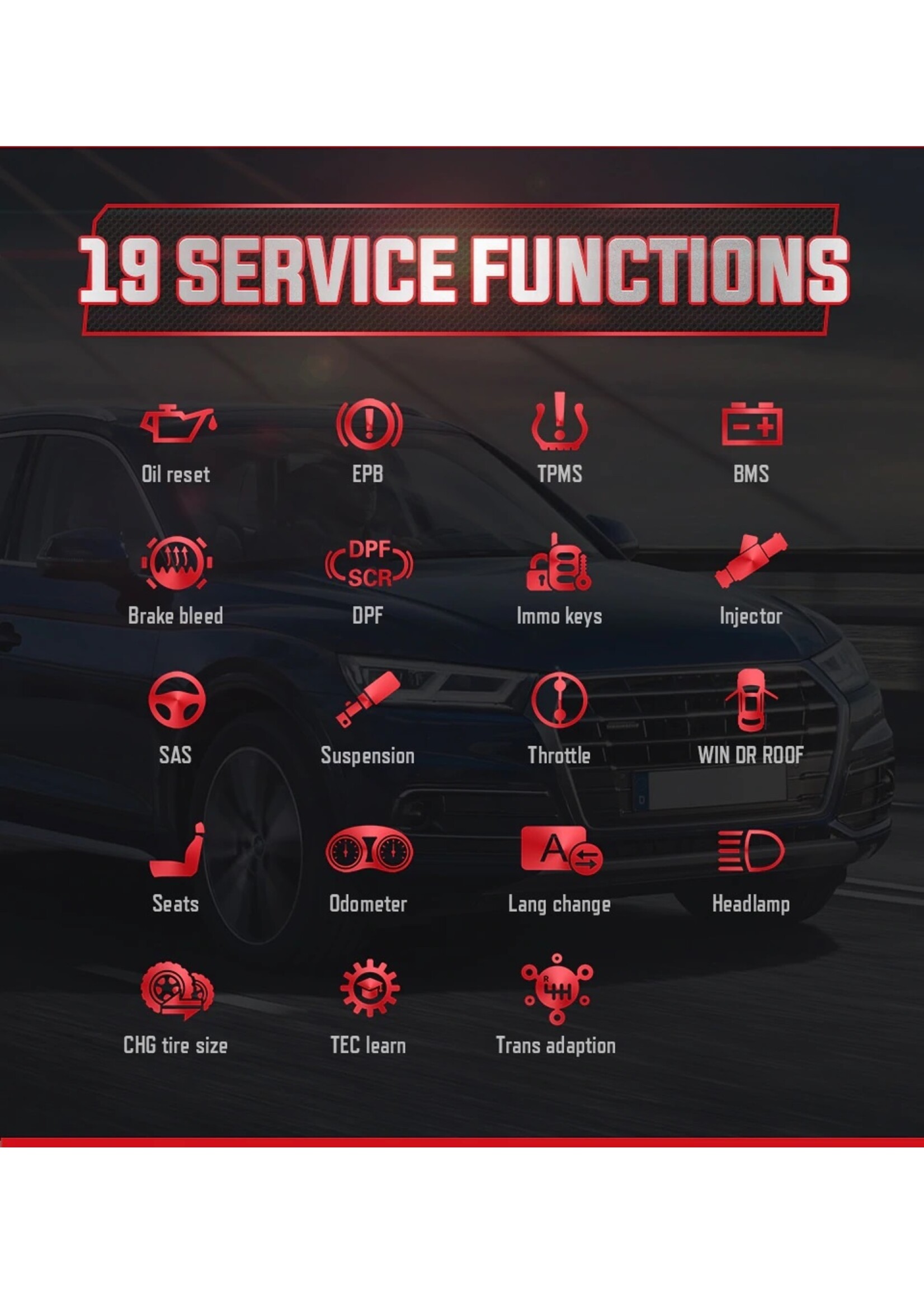 Autel Autel AP200 Bluetooth OBD2 Scanner Code Reader met Volledige Systeem Diagnoses, AutoVIN, Olie/EPB/BMS/SAS/TPMS/DPF Reset IMMO Service voor Familie DIY gebruikers