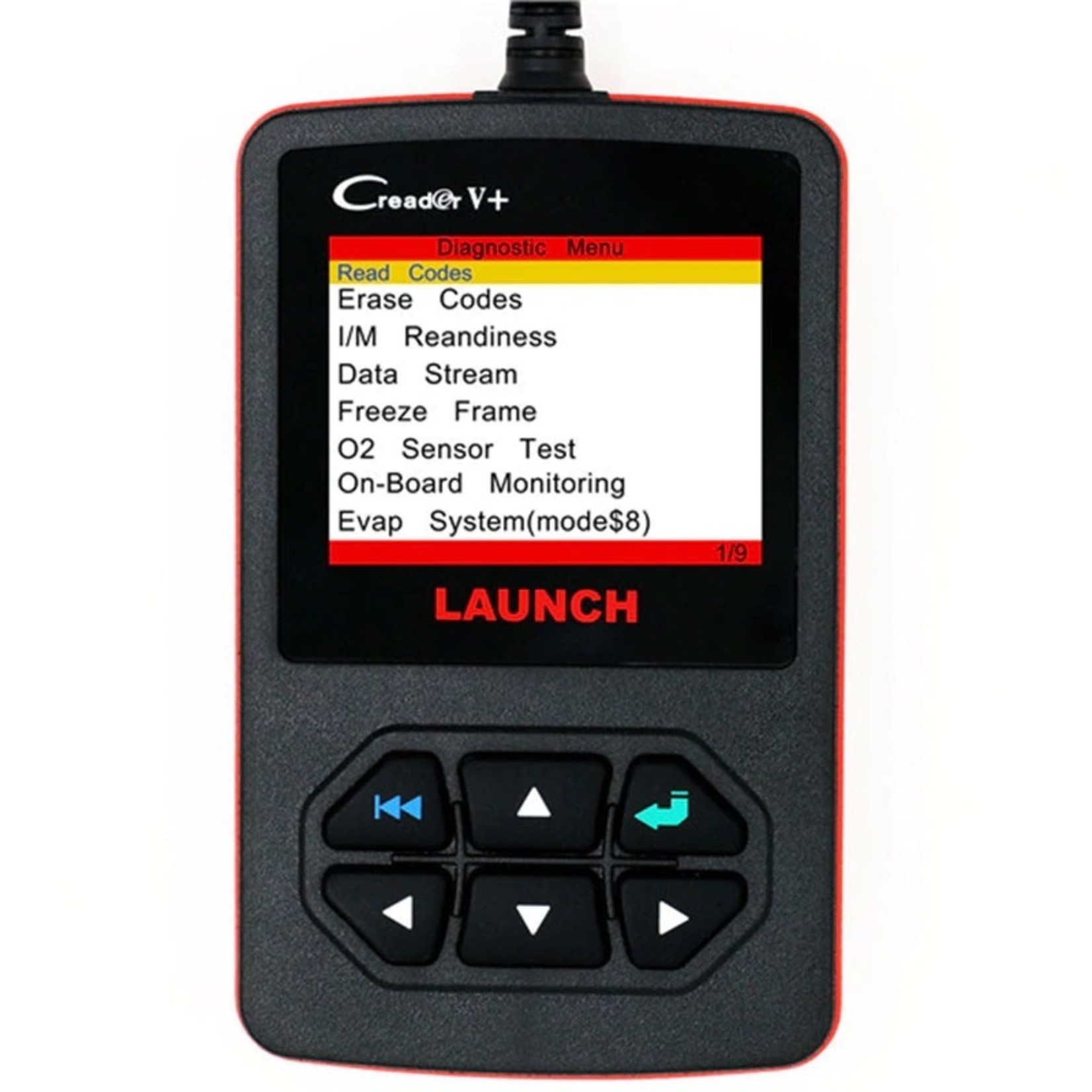 Launch Launch X431 Creader V + OBD OBD2 Automotive Scanner Foutcodelezer Met meertalige ODB2 Auto diagnostisch Tool Auto Scanner