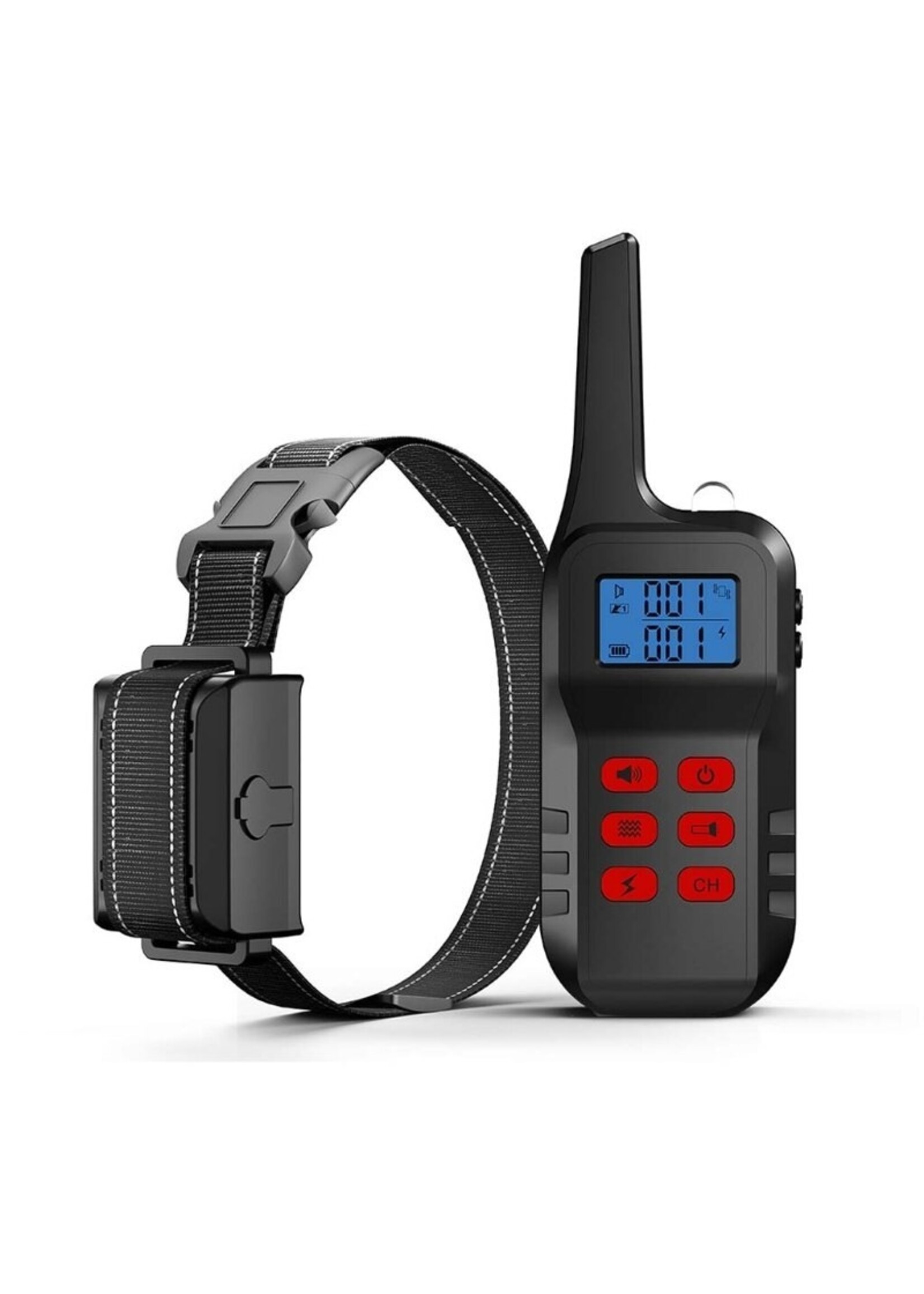 Multifunctionele draadloze halsband voor hondentraining - om blaffen te bepreken Afstandsbediening K9FA – Hond te leren