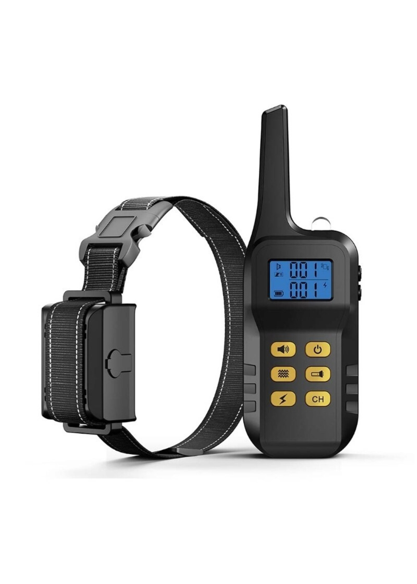 Multifunctionele draadloze halsband voor hondentraining - om blaffen te bepreken Afstandsbediening K9FA – Hond te leren