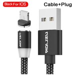Magnetische Oplaadkabel voor IPhone - Magneet met adapter voor iPhone - 360 graden – Laadkabel draaibaar