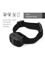 Kleine hond anti blafhalsband - oplaadbare hondentraining elektrische halsband - geen blafcontrole voor puppy hond met schokmodus