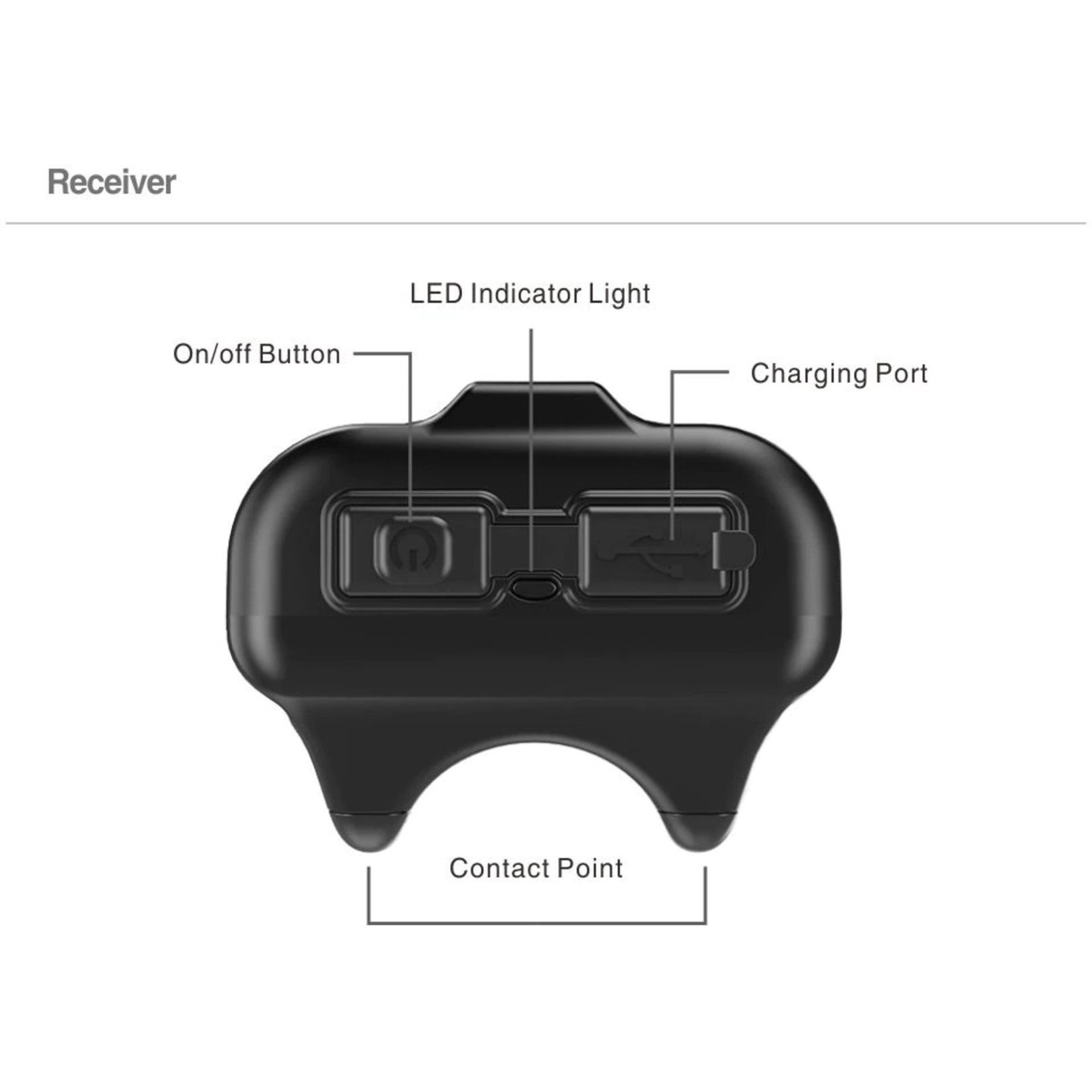 Kleine hond anti blafhalsband - oplaadbare hondentraining elektrische halsband - geen blafcontrole voor puppy hond met schokmodus