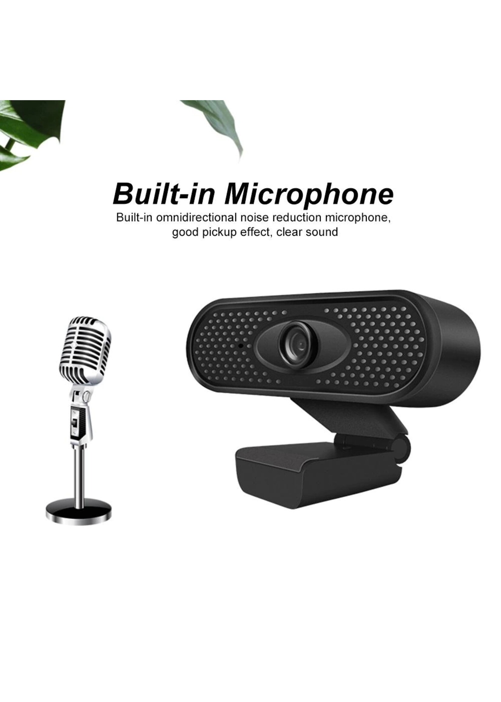 Webcam full hd 1080p pc Hoge usb camera web standaard met microfoon microfoon Digitale videowebcamera voor computer webcam 1080p