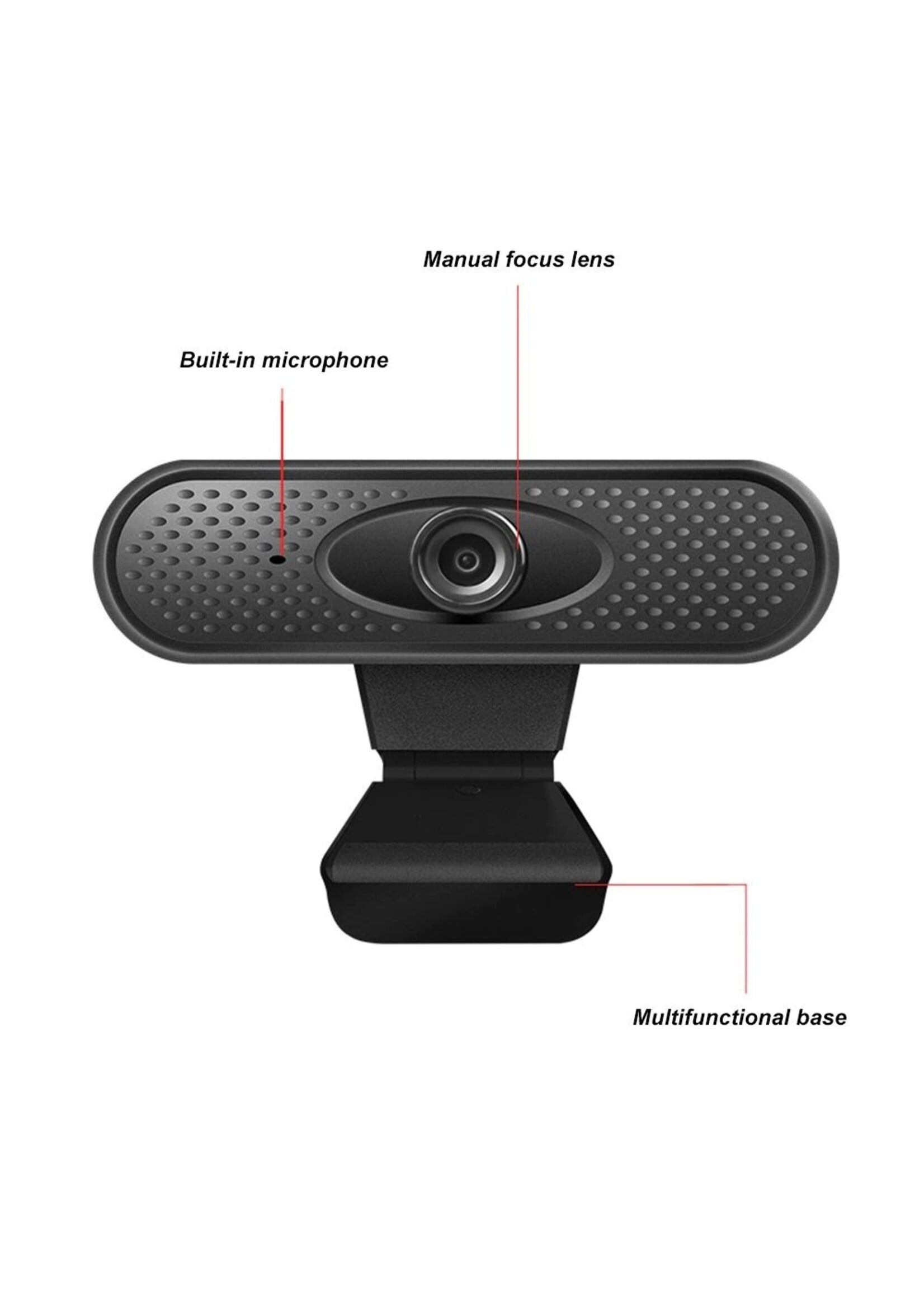 Webcam full hd 1080p pc Hoge usb camera web standaard met microfoon microfoon Digitale videowebcamera voor computer webcam 1080p
