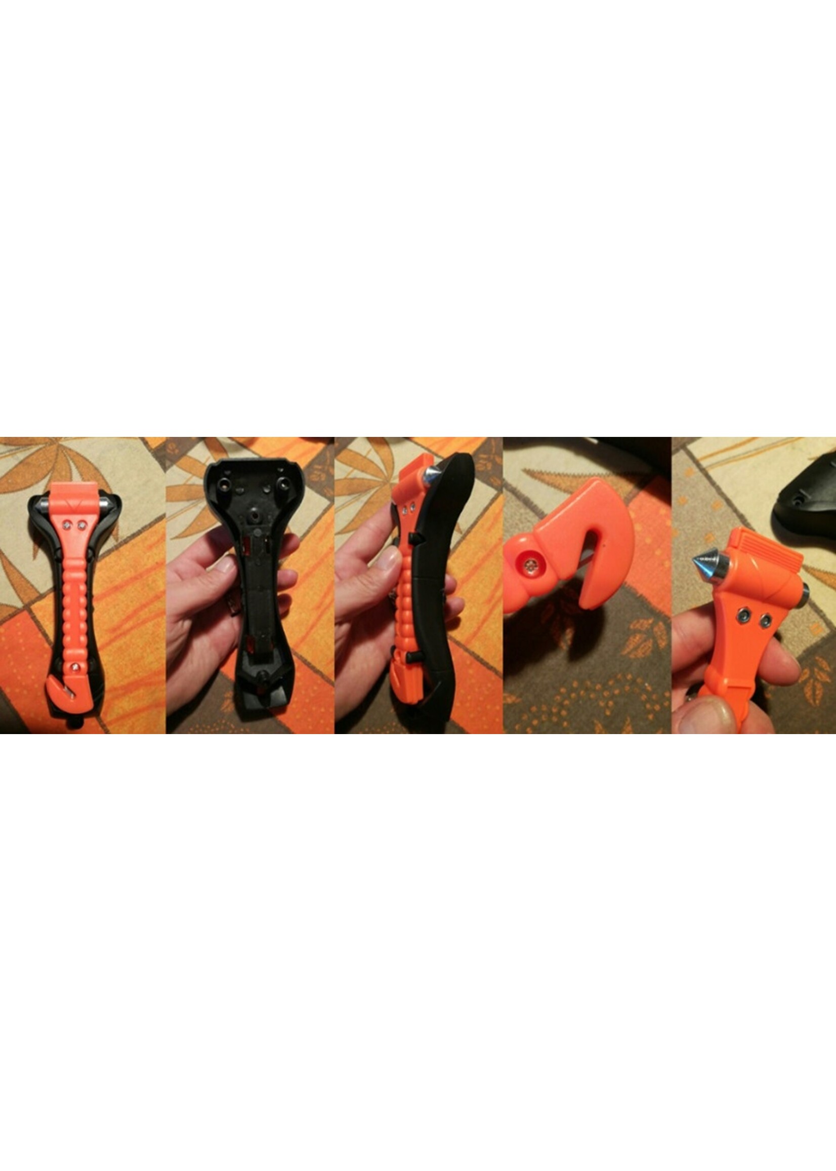 Veiligheidshamer auto - Noodhamer - Met gordelsnijder - Lifehammer