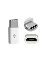OTB USB-C (m) - USB Micro B (v) adapter - USB2.0 / Wit