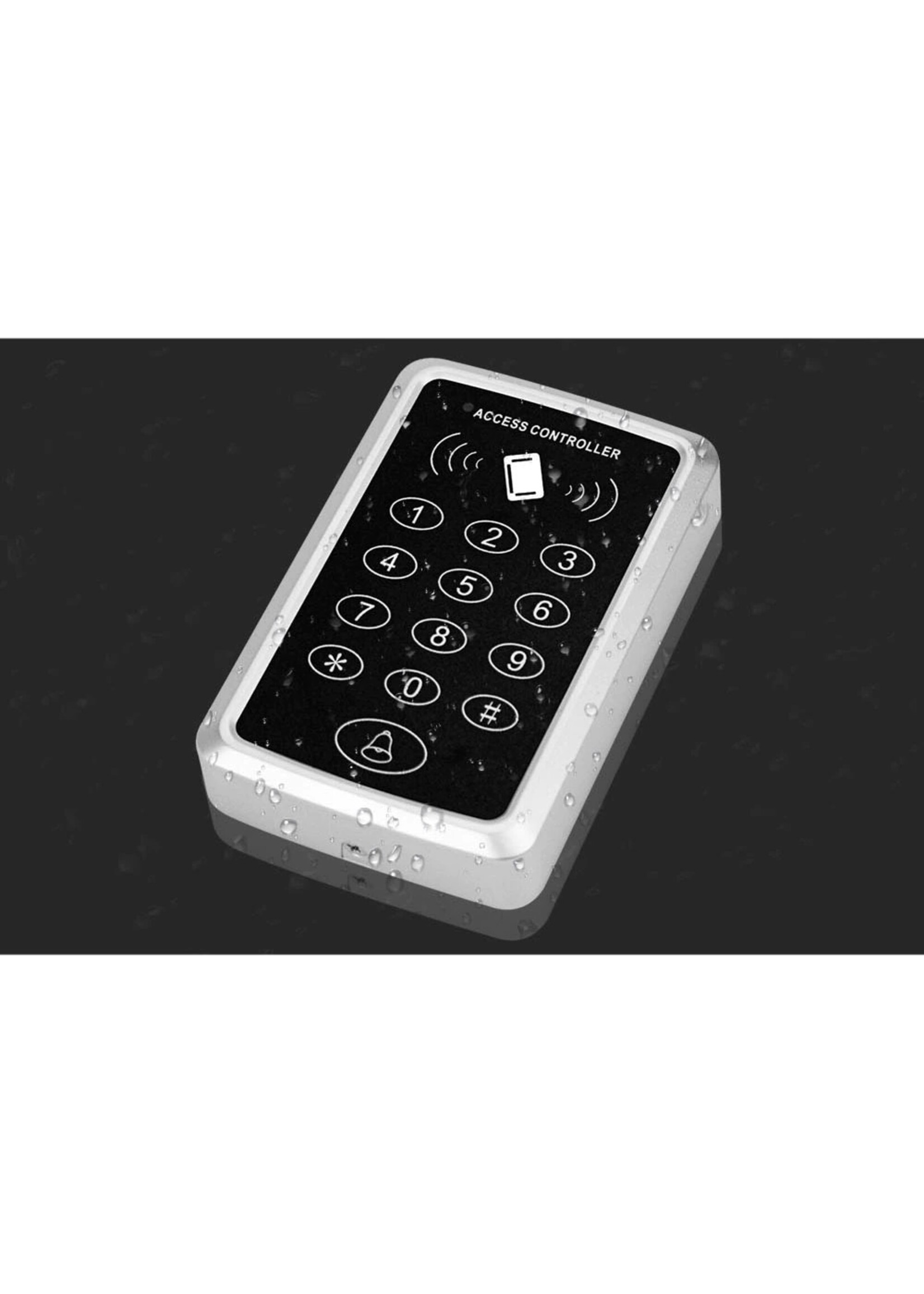 Waterdichte RFID Toegangscontrole Toetsenbord Outdoor Regendicht Cover 125 KHz EM Kaartlezer 10 stks tags/passen Voor Deur Toegangscontrole Systeem