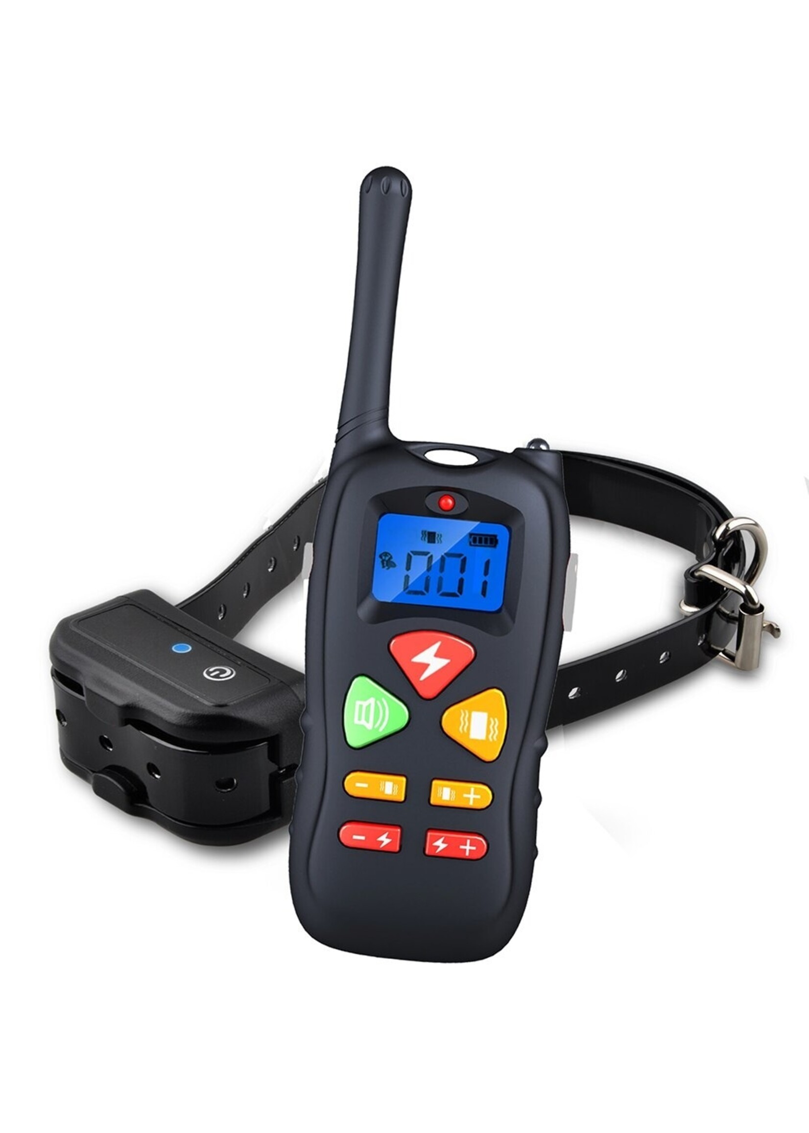 Trainingshalsband voor huisdieren - Op afstand trainen GEEN schors voor hond 300M Range Act Tech LED
