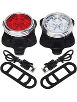 Fietsverlichting voorlamp/achterlamp