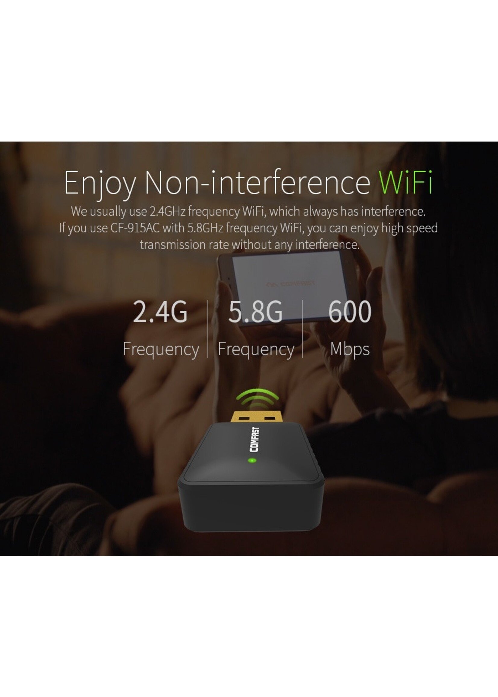 Comfast CF-915AC wifi adapter