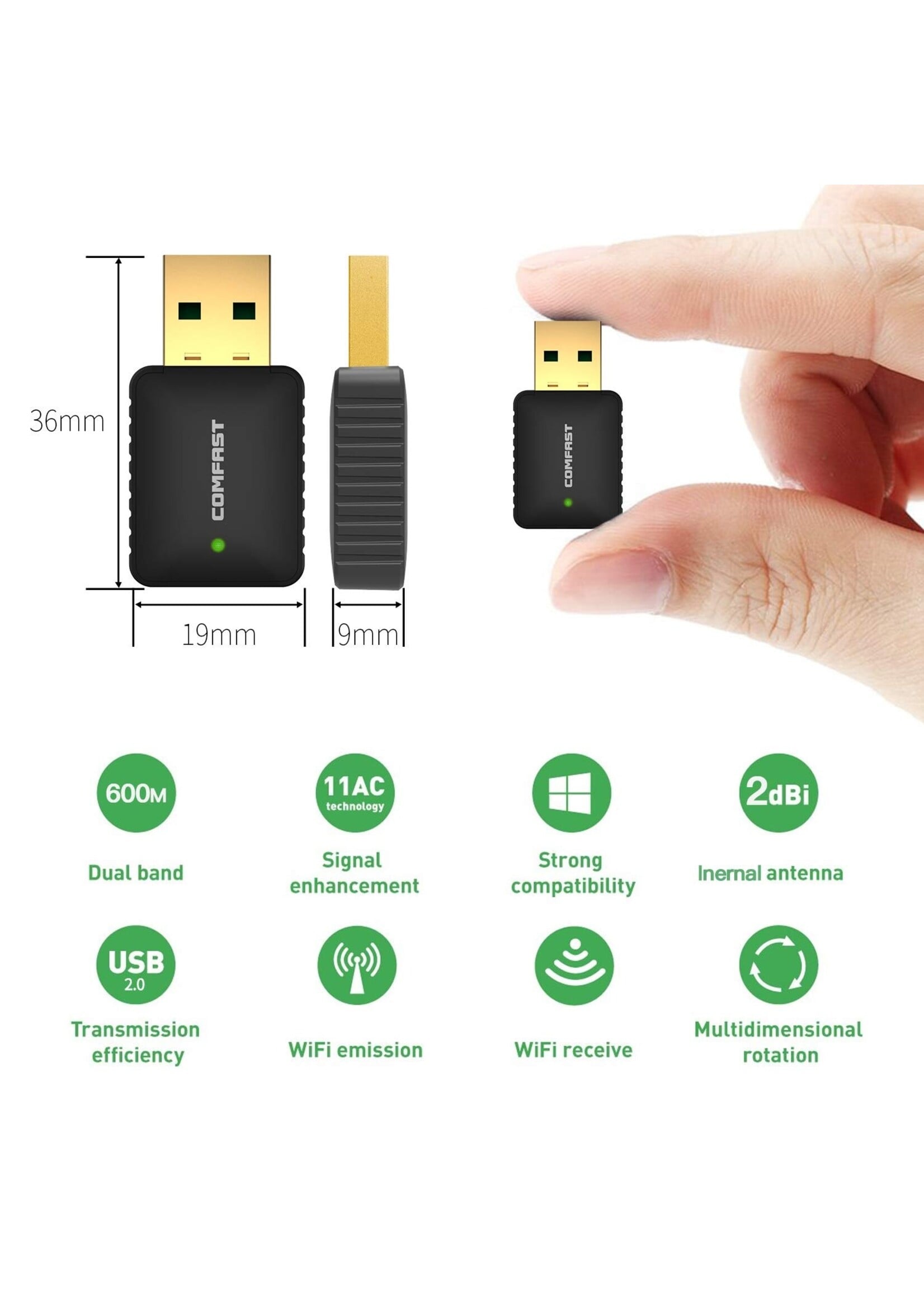 Comfast CF-915AC wifi adapter
