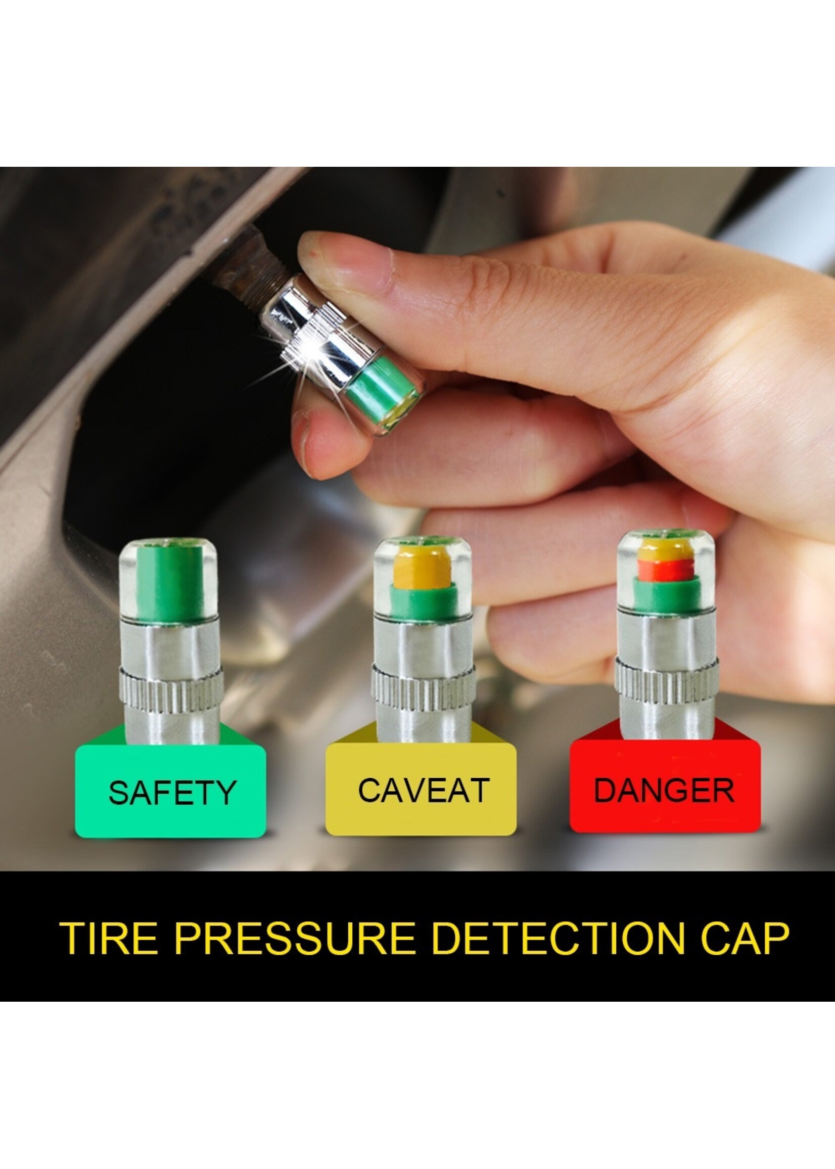 Bandenspanning ventieldopjes