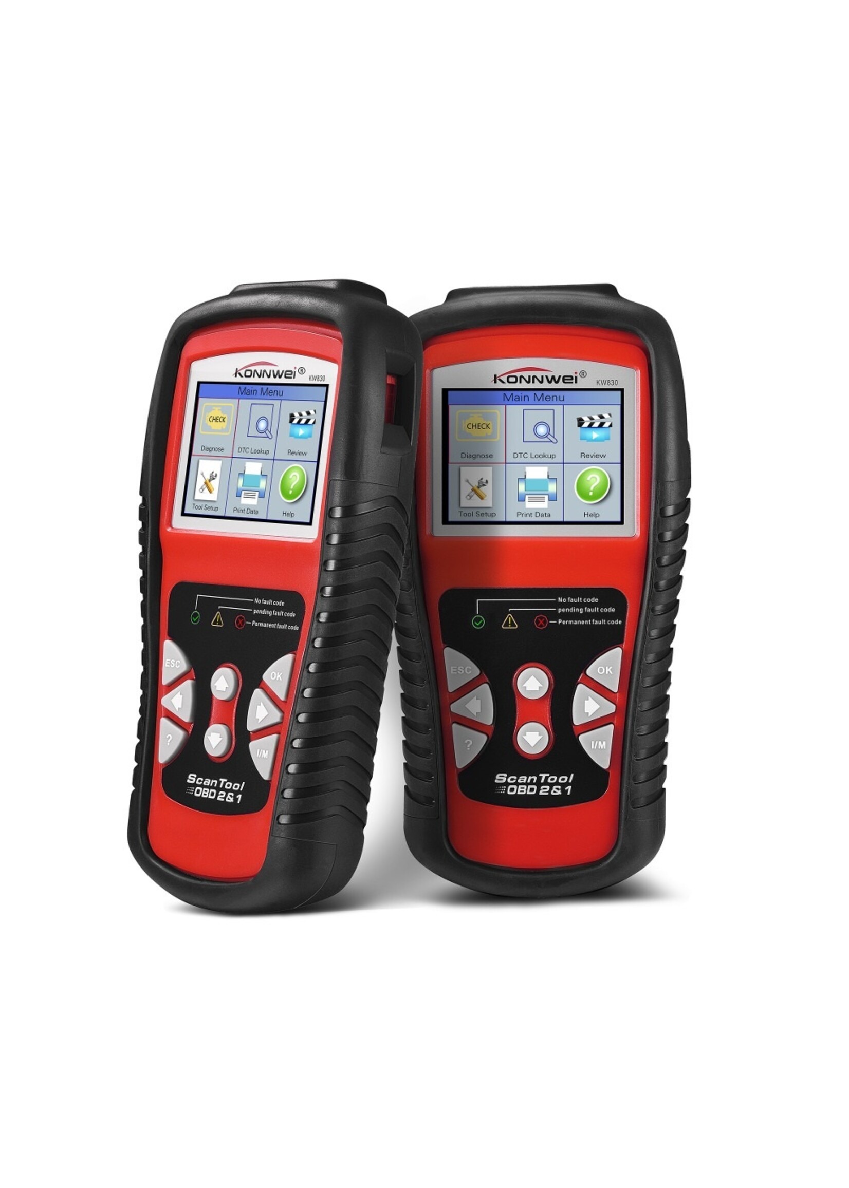 KONNWEI KONNWEI KW830 OBD2/EOBD Auto Diagnostiek Auto Scanner