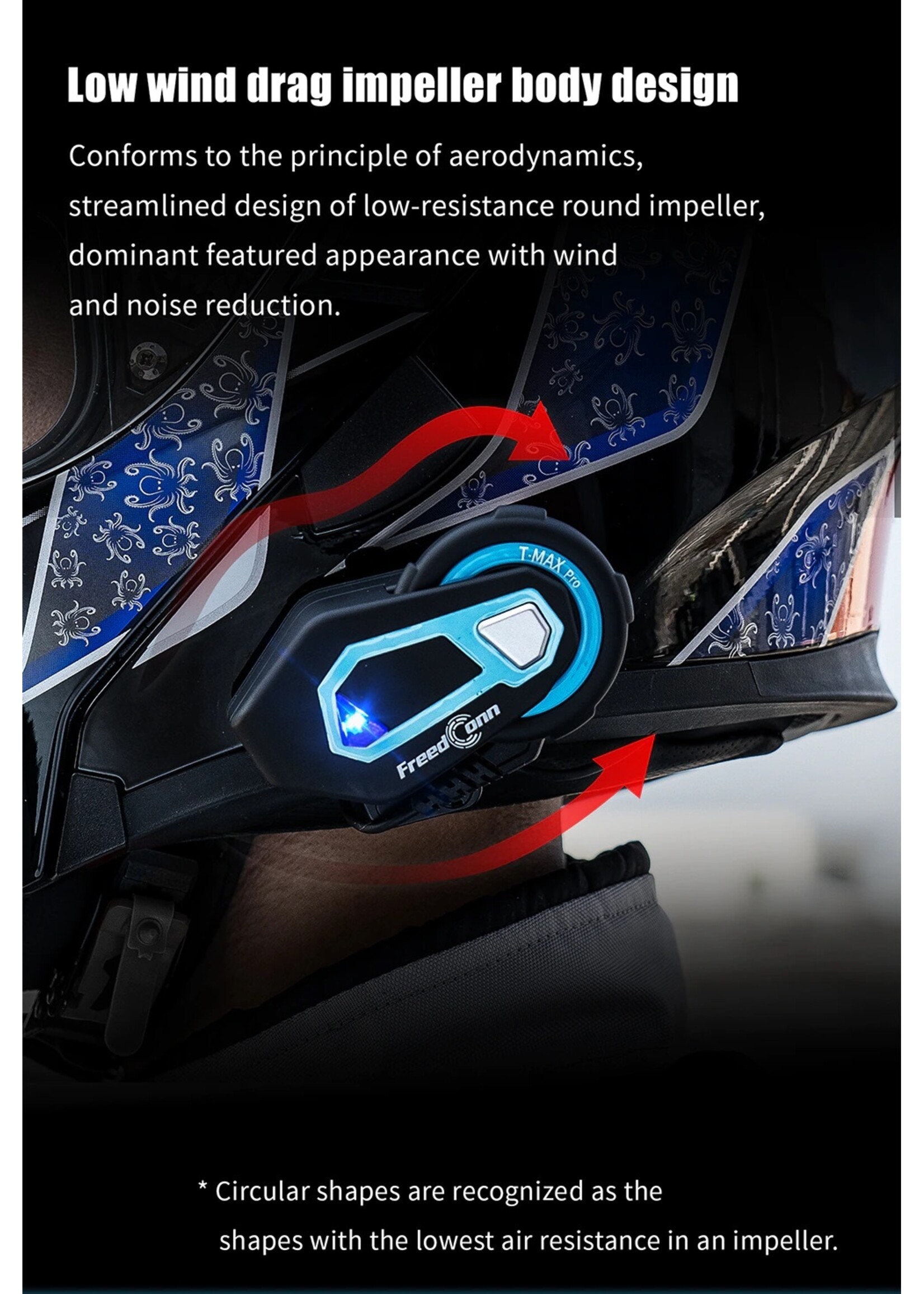 ENKELE OF DUBBELE SET Freedconn motorfiets intercom 6 Riders Draadloze bluetooth motorhelm headset motorfiets 1200M Motor Communicator muziek delen