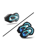 ENKELE OF DUBBELE SET Freedconn motorfiets intercom 6 Riders Draadloze bluetooth motorhelm headset motorfiets 1200M Motor Communicator muziek delen
