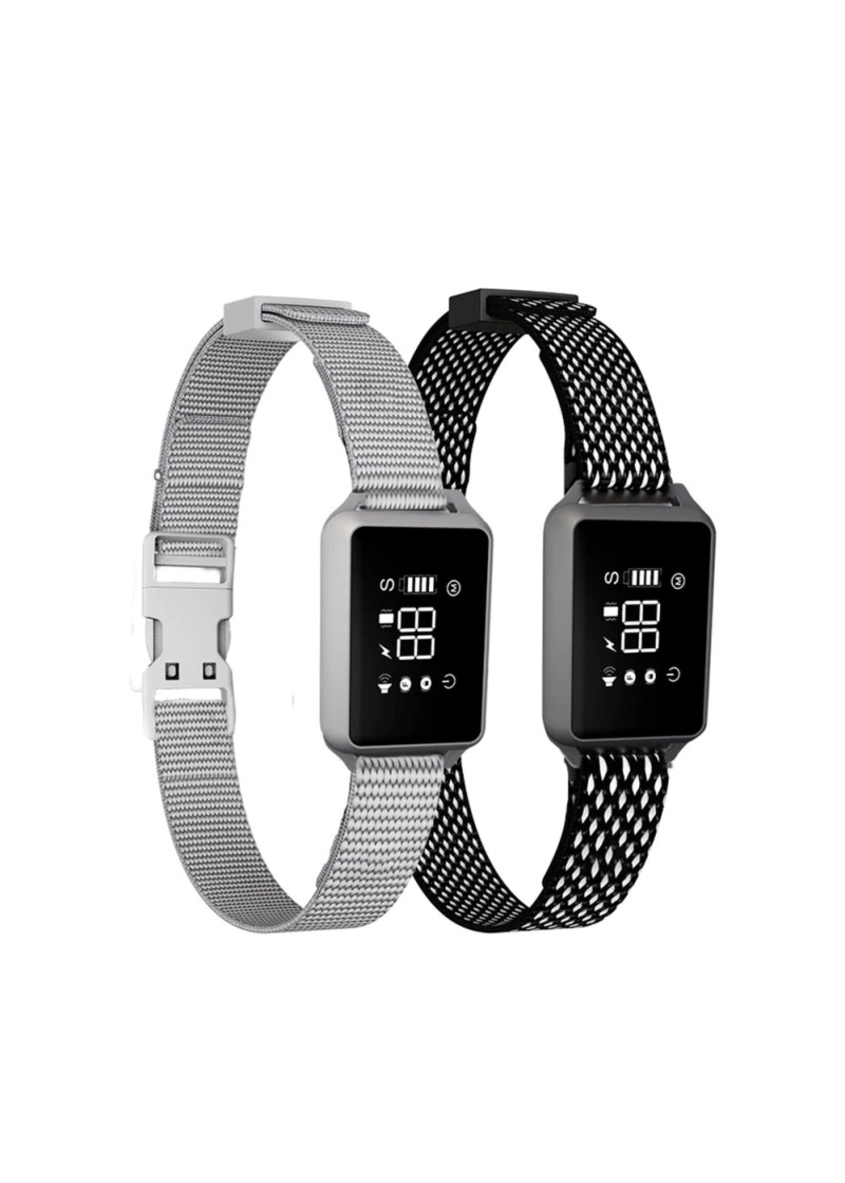 HE Products Honden Anti-blafhalsband USB Oplaadbare Anti-blaf Trainingshalsband IP68 Waterdicht en Stofdicht Magnetische Trainingshalsband B800C