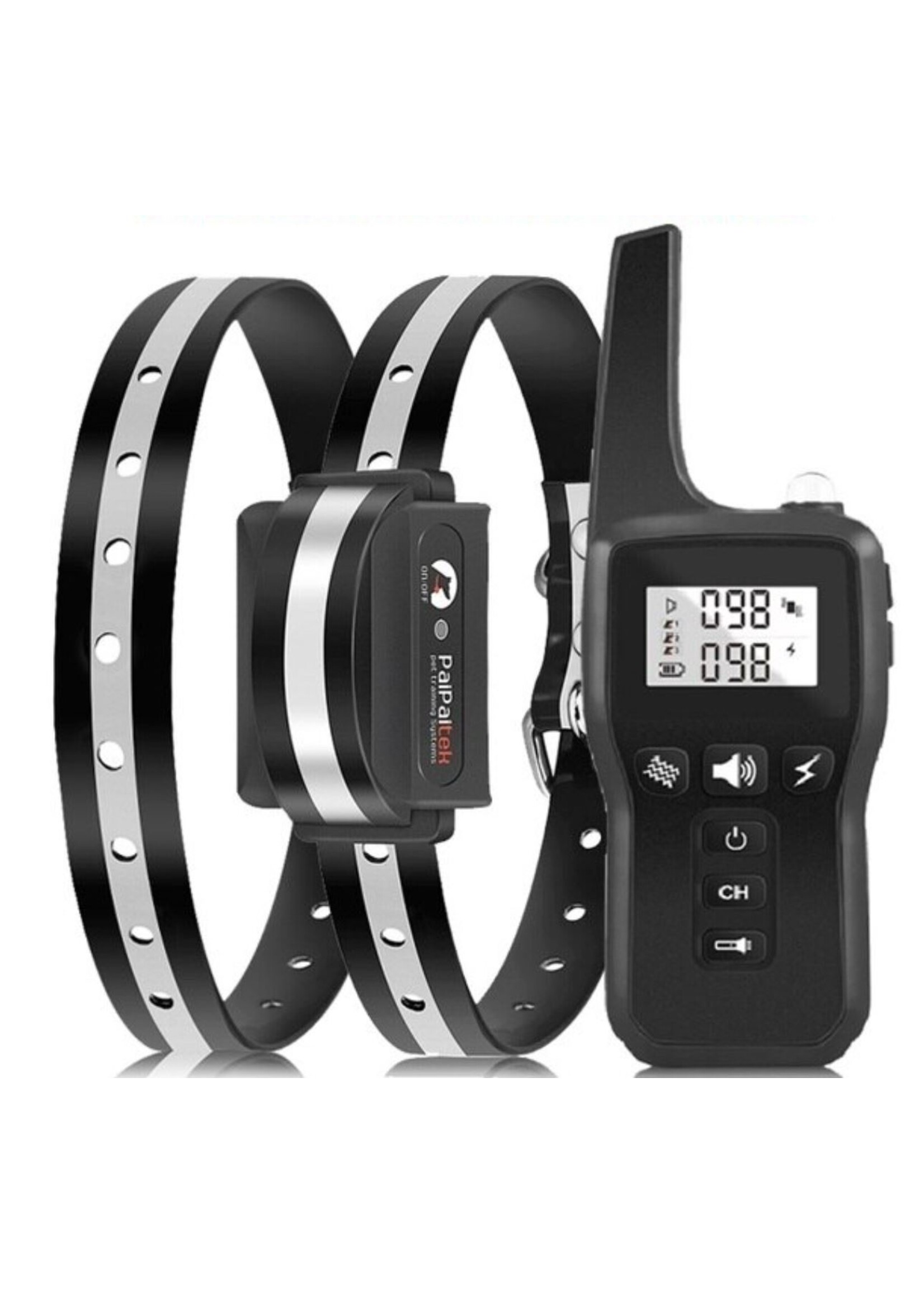 HE Products PD529 Elektrische hondentraining halsband voor 2 honden 500m