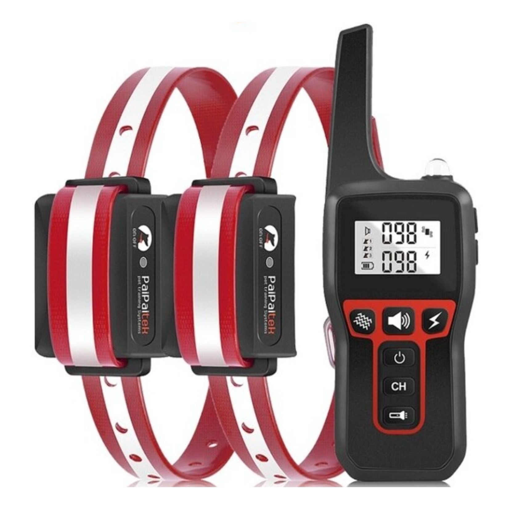 HE Products PD529 Elektrische hondentraining halsband voor 2 honden 1000m