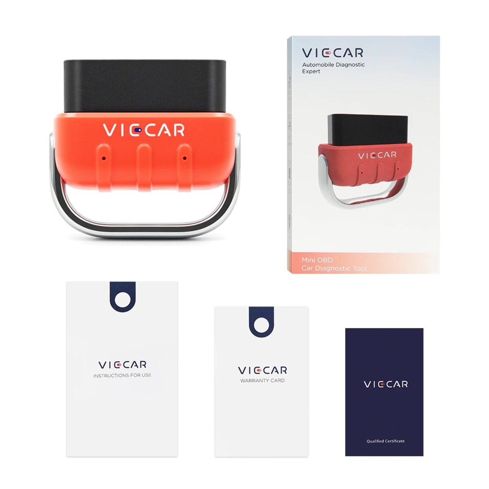 Viecar Viecar VP005 Bluetooth 5.0/VP006 WIFI OBD2 Scanner Tool Nieuwe BLE OBDII Code Reader Super Mini Auto Diagnostische Scanning Tool Voor Android/iOS