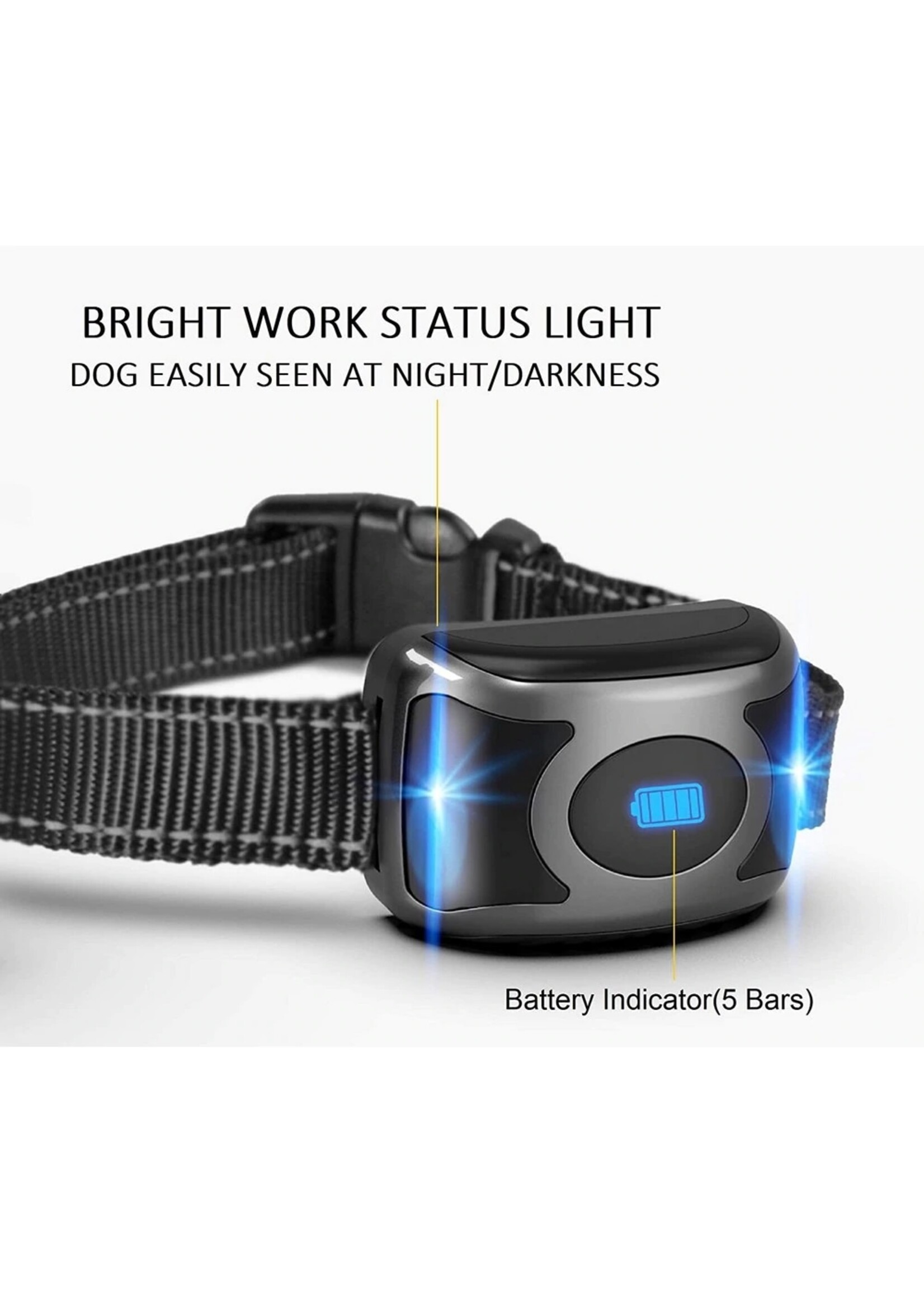 HE Products Trainingshalsband voor huisdieren met afstandsbediening voor twee honden/2 Honden