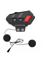 HE Products Motorfietsen Draadloze Bluetooth-headset geen intercom voor helm Luidsprekers Ondersteuning Handsfree bellen voor antwoorden